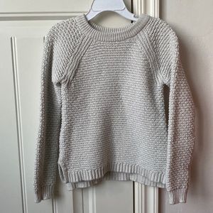 Off white sweater from Gap kids in a size small.